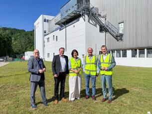 Thüringens Wirtschaftsministerin Boos-John zu Besuch bei Koehler Paper in Greiz Thüringens Wirtschaftsministerin Boos-John zu Besuch bei Koehler Paper in Greiz